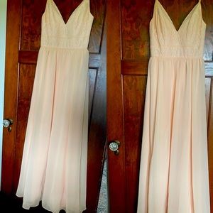 Light pink dress size 2